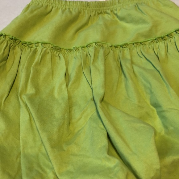 NWT Hanna Andersson Line Green Tulip Skirt - Picture 2 of 7